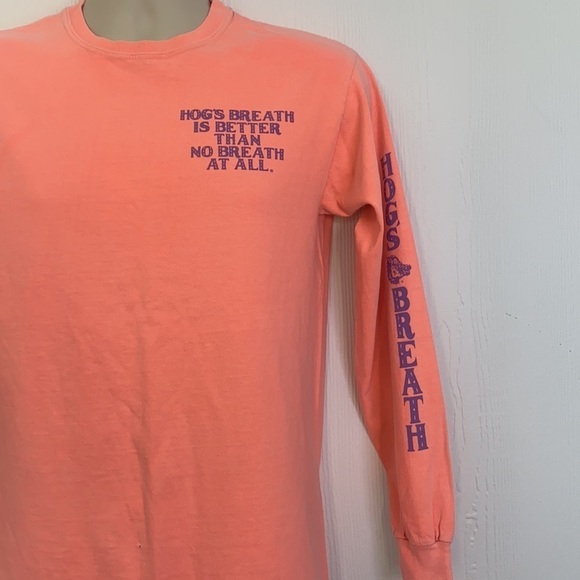 Comfort Colors - Hogs Breath Saloon Key West Graphic Long Sleeve Shirt Small - Picture 8 of 12